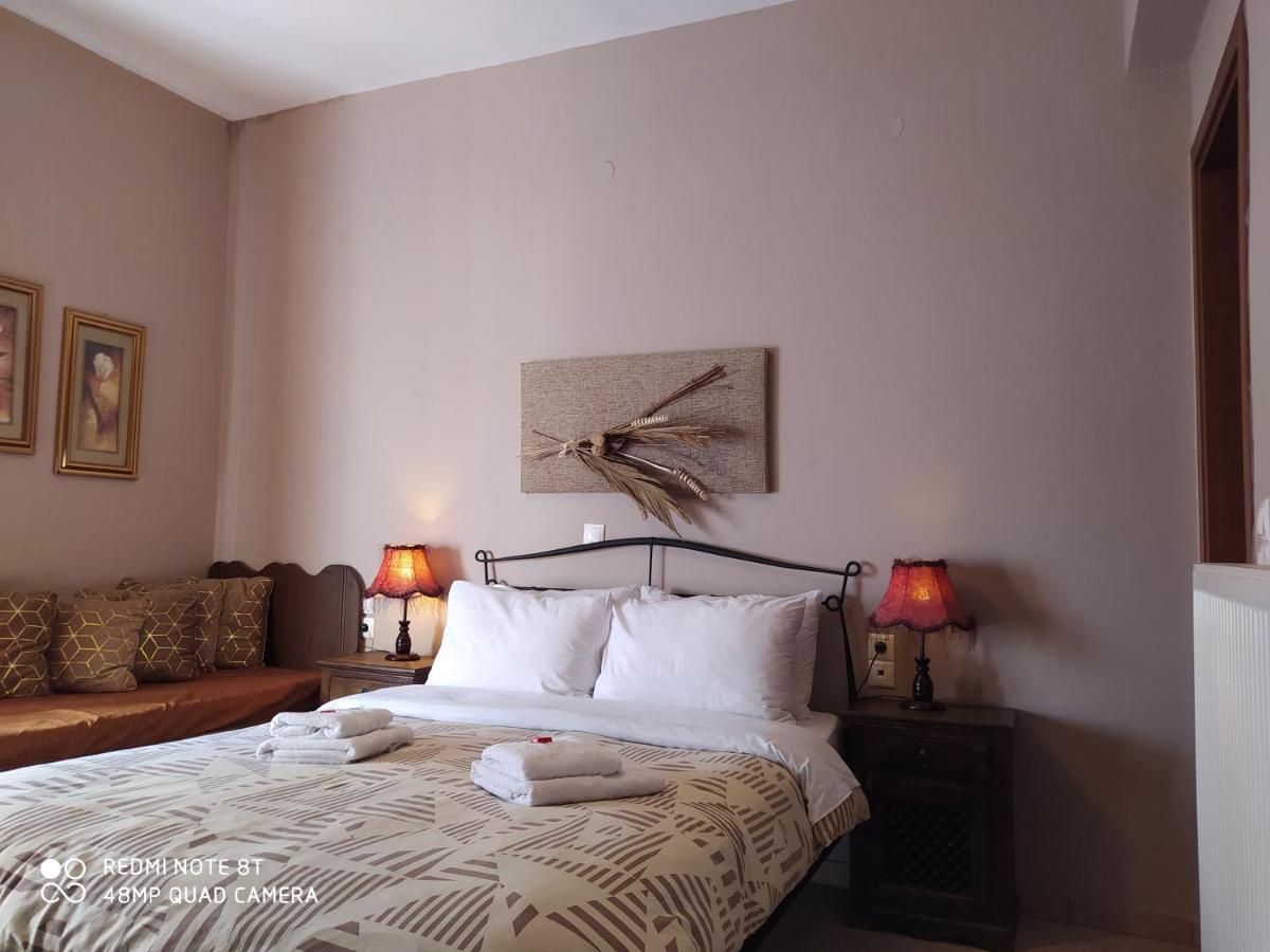 Hotel Xenonas Sta Tzakia à Karpenísion Extérieur photo